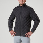 Mason Quilted Jacket // Gun Metal (S)