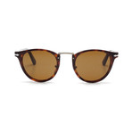 Persol Acetate + Metal Sunglasses // Havana + Brown Polarized
