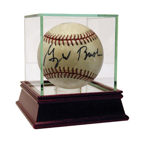 Signed Baseball // George W. Bush