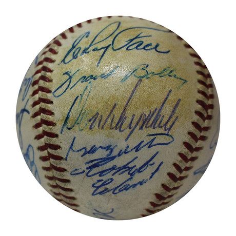 1961 National League All Star Team Signed Baseball