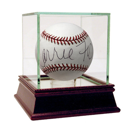 Signed Baseball // Carrie Fisher 
