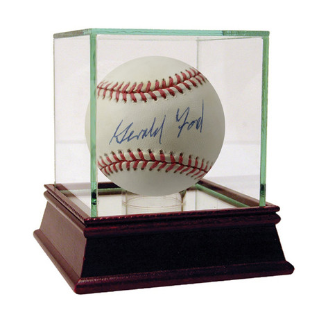 Signed Baseball // Gerald Ford 