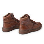 Edward Leather Combat Boot // Brown (Euro: 43)