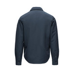 Motion Shirt Jacket // Navy (M)