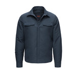 Motion Shirt Jacket // Navy (XS)