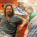 Big Lebowski // Jeff Bridges + Steve Buscemi + John Goodman Signed Photo // Custom Frame