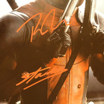 Deadpool // Ryan Reynolds + Stan Lee Signed Photo // Custom Frame