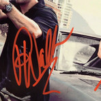 Fast & Furious // Paul Walker + Vin Diesel + Dwayne Johnson Signed Photo // Custom frame
