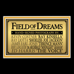 Field Of Dreams // Cast Signed Mini-Poster // Custom Frame