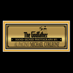 Godfather Michael Corleone // Al Pacino Signed Photo // Custom Frame