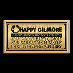 Happy Gilmore // Adam Sandler + Bob Barker + Carl Weathers Signed Photo // Custom Frame