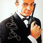 James Bond // Sean Connery Signed Photo // Custom Frame
