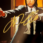 Pulp Fiction // John Travolta + Samuel L. Jackson Signed Photo // Custom Frame