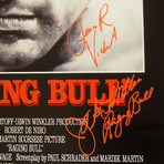 Raging Bull // Cast Signed Poster // Custom Frame