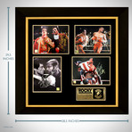 Rocky // Stallone + Creed + Drago Signed Photos // Custom Frame Set of 4