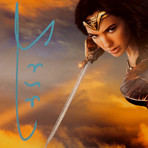 Wonder Woman // Gal Gadot Signed Photo // Custom Frame