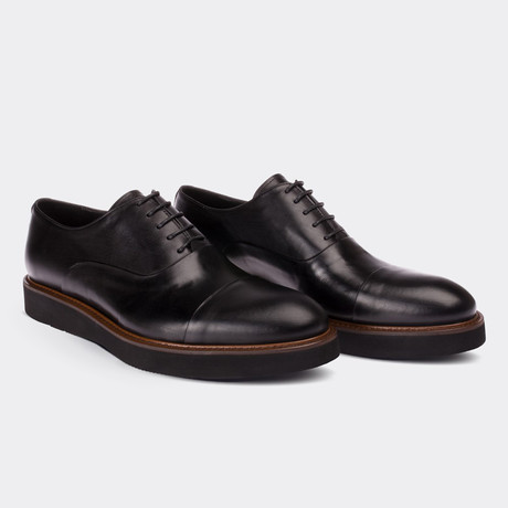 Robert Casual Dress Shoes // Black (Euro: 38)