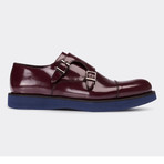 Maximo Buckle Shoes // Claret Red (Euro: 43)