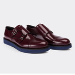 Maximo Buckle Shoes // Claret Red (Euro: 44)