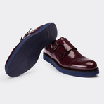 Maximo Buckle Shoes // Claret Red (Euro: 44)