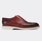 Jeff Casual Dress Shoes // Claret Red (Euro: 45)