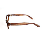 The Linda Frame // 762753775511 // Brown Striped