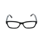 The Linda J2N Optical Frames // Black + Dark Gray Striped