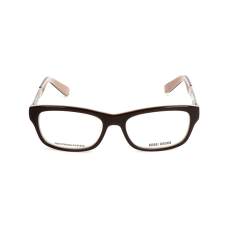 The Bianca JC2 Optical Frames // Nude + White + Brown