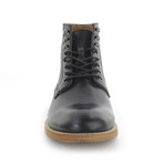 Ferreiro Plain Toe Leather Boot // Black (US: 9.5)