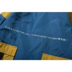 Ryu Half Zip Windbreaker Jacket // Blue (XS)