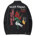 Forgiveness Denim Jacket // Black (M)