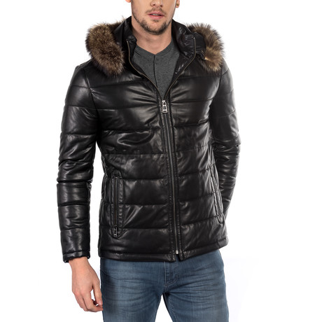 Williams Leather Jacket // Black (XS)
