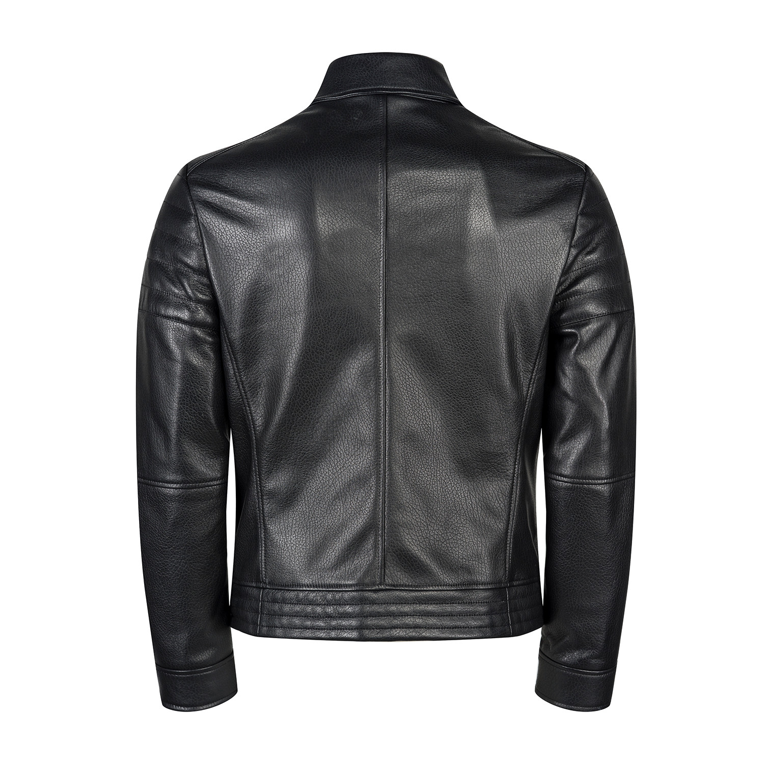 Jacob Leather Jacket Slim // Black (S) - Ruck & Maul - Touch of Modern
