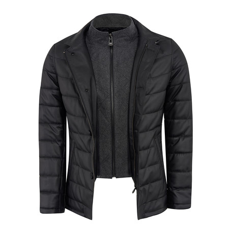 Harry Leather Jacket // Black (XS)