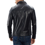 Logan Leather Jacket // Black (2XL)