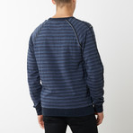Pacific Long Sleeve Pullover // Stripe (L)