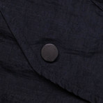 Off White // Mirror Mirror Anorak Rainwear Jacket // Black (XL)