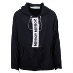 Off White // Mirror Mirror Anorak Rainwear Jacket // Black (XS)