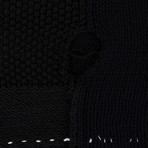 Off White // Sentence Knit Rock Short-Sleeve Tee // Black + White (XS)