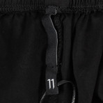 11 By Boris Bidjan Saberi // Cross Cotton Boxers Shorts // Black (XS)