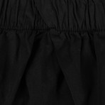 11 By Boris Bidjan Saberi // Cross Cotton Boxers Shorts // Black (S)