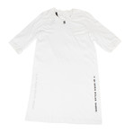 11 By Boris Bidjan Saberi // Logo + Type Contrast T-Shirt // White (L)