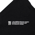 11 By Boris Bidjan Saberi // Cross T-Shirt // Black (M)