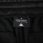 Marcelo Burlon // Kappa Tape Pants // Black + White (XL)