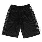 Marcelo Burlon // Kappa Tape Jersey Shorts // Black (L)