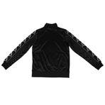 Marcelo Burlon // Kappa Tape Jersey Track Jacket // Black (XS)