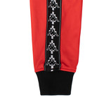 Marcelo Burlon // Kappa Gradient Jersey Track Jacket // Black + Red (XL)