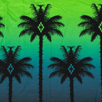Marcelo Burlon // Palm Tree Short Sleeve T-Shirt // Green (XS)