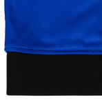 Marcelo Burlon // Kappa Gradient Jersey Track Jacket // Black + Blue (S)