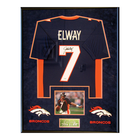 Signed Jersey // John Elway
